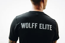 back of black athletic tee